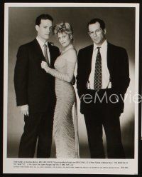 5g616 BONFIRE OF THE VANITIES 3 8x10 stills '90 Tom Hanks, Bruce Willis & Melanie Griffith!