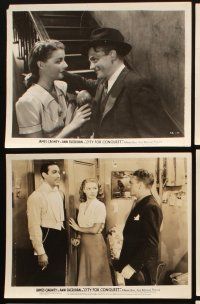 5g317 CITY FOR CONQUEST 8 8x10 stills '40 James Cagney, Ann Sheridan, Anthony Quinn, classic!