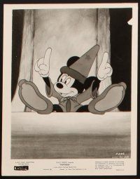 5g302 FANTASIA 9 8x10 stills R63 Mickey Mouse & others, Disney musical fantasy cartoon classic!