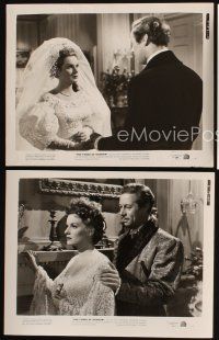 5g643 FOXES OF HARROW 3 8x10 stills '47 great images of Rex Harrison & pretty Maureen O'Hara!