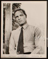 5g645 FUGITIVE KIND 3 8x10 stills '60 great images of Marlon Brando & Anna Magnani, Sidney Lumet!