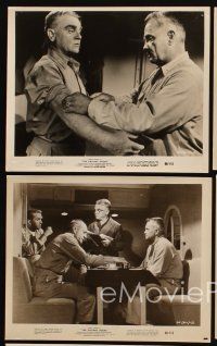 5g452 GALLANT HOURS 5 8x10 stills '60 James Cagney as Admiral Bull Halsey, Robert Montgomery