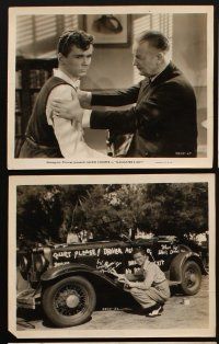5g322 GANGSTER'S BOY 8 8x10 stills '38 great images of Jackie Cooper behind bars & with cool car!