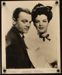 5g548 JOHNNY COME LATELY 4 8x10 stills '43 great images of James Cagney & pretty Marjorie Lord!