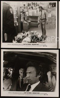 5g680 MAGNUM FORCE 3 8x10 stills '73 great images of Clint Eastwood is Dirty Harry!