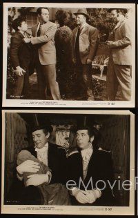 5g583 SON OF DR. JEKYLL 4 8x10 stills '51 great images of Louis Hayward in the title role!