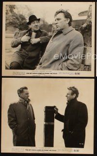 5g713 SPY WHO CAME IN FROM THE COLD 3 8x10 stills '65 Richard Burton, from John Le Carre novel!