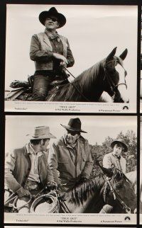 5g269 TRUE GRIT 13 8x9.75 stills '69 John Wayne as cowboy Rooster Cogburn, Kim Darby