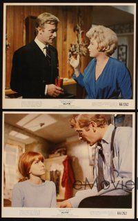 5g131 ALFIE 4 color 8x10 stills '66 Michael Caine, Shelley Winters, English comedy!