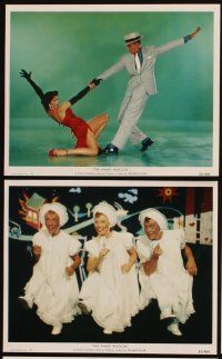 5g008 BAND WAGON 9 color 8x10 stills '53 Fred Astaire, sexy Cyd Charisse, classic musical!