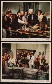 5g157 BUCCANEER 3 color 8x10 stills '58 Yul Brynner, Charlton Heston, directed by Anthony Quinn!