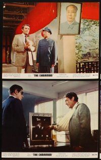 5g026 CHAIRMAN 8 color 8x10 stills '69 Gregory Peck, Conrad Yama in the title role, Arthur Hill