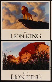 5g010 LION KING 9 color 8x10 stills '94 classic Disney cartoon set in Africa, great images!