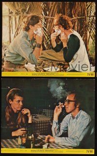 5g155 BANANAS 3 8x10 mini LCs '71 Woody Allen, includes classic shaving & smoking scenes!