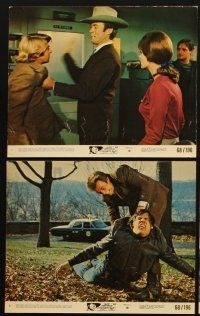 5g028 COOGAN'S BLUFF 8 8x10 mini LCs '68 Clint Eastwood in New York City, directed by Don Siegel!
