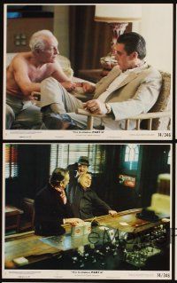 5g121 GODFATHER PART II 5 8x10 mini LCs '74 Al Pacino & Robert De Niro in Coppola's sequel!