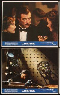 5g052 LASSITER 8 8x10 mini LCs '84 Tom Selleck with Jane Seymour & sexy Lauren Hutton!