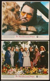 5g056 MAN WHO LOVED WOMEN 8 8x10 mini LCs '83 Burt Reynolds, Kim Basinger, Blake Edwards!