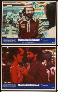 5g059 MOSCOW ON THE HUDSON 8 8x10 mini LCs '84 Russian Robin Williams, Maria Conchita Alonso