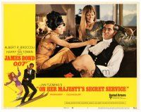 5h187 ON HER MAJESTY'S SECRET SERVICE LC #7 '69 George Lazenby's only appearance as James Bond!