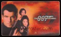 5h475 TOMORROW NEVER DIES lenticular promo '97 Pierce Brosnan as Bond, Michelle Yeoh, Teri Hatcher!