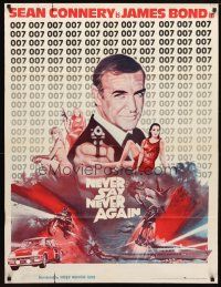 5h362 NEVER SAY NEVER AGAIN Pakistani '83 different art of Sean Connery as James Bond 007!