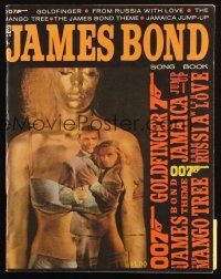 5h202 JAMES BOND SONG BOOK song book '60s music from Dr. No, From Russia With Love. Goldfinger!