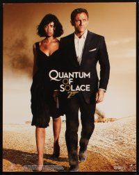 5h515 QUANTUM OF SOLACE 4 LCs '08 Daniel Craig as James Bond + sexy Olga Kurylenko!