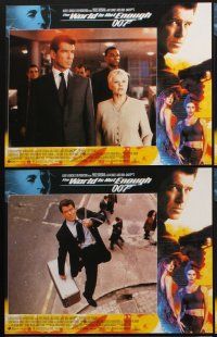 5h487 WORLD IS NOT ENOUGH 12 LCs '99 Pierce Brosnan as James Bond, Denise Richards, Sophie Marceau!
