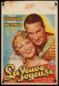 5k414 LA VEUVE JOYEUSE 11x16 Belgian '40s Ernst Lubitsch's French version of The Merry Widow!