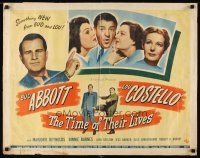 5k201 TIME OF THEIR LIVES 1/2sh '46 Lou Costello in unusual sci-fi time travel comedy!