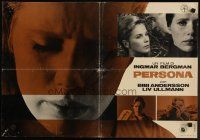 5k522 PERSONA brown style Italian photobusta '66 Liv Ullmann & Bibi Andersson, Bergman classic!