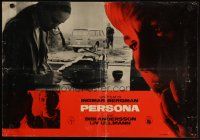 5k521 PERSONA red style Italian photobusta '66 Liv Ullmann & Bibi Andersson, Ingmar Bergman classic!