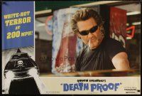 5k245 DEATH PROOF special 27x40 '07 Quentin Tarantino's Grindhouse, Kurt Russell as Stuntman Mike!