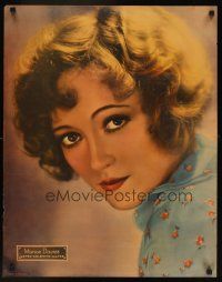 5k234 MARION DAVIES MGM personality poster '31 head & shoulders portrait of the comedienne/actress