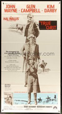 5m033 TRUE GRIT int'l 3sh '69 John Wayne as Rooster Cogburn, Kim Darby, Glen Campbell