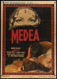 5m128 MEDEA Italian 1p '69 Pier Paolo Pasolini, pretty Maria Callas, written by Euripides!