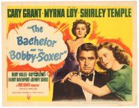 5m227 BACHELOR & THE BOBBY-SOXER TC '47 Cary Grant dates Shirley Temple & sexy Myrna Loy!