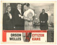 5m316 CITIZEN KANE LC #7 R56 Dorothy Comingore watches Orson Welles looking at Ruth Warrick!