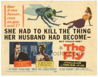 5m251 FLY TC '58 classic sci-fi, Vincent Price, Owens had to kill the thing her husband had become!