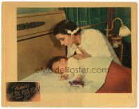 5m332 GIVE ME YOUR HEART LC '36 close up of beautiful Kay Francis watching sleeping child in bed!