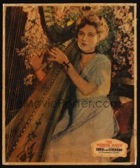 5m047 WEDDING MARCH jumbo LC '28 beautiful poor Fay Wray playing harp, director by von Stroheim