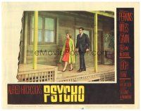 5m377 PSYCHO LC #8 '60 Alfred Hitchcock classic, Vera Miles & John Gavin searching the Bates Motel!
