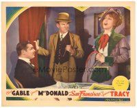 5m389 SAN FRANCISCO LC '36 Clark Gable watches Ted Healy praise Jeanette MacDonald's singing!
