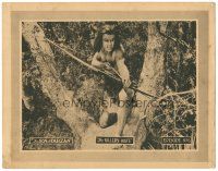 5m394 SON OF TARZAN chapter 6 LC '20 close up of Kamuela Searle as Korak in tree with bow & arrow!