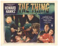 5m399 THING LC #8 '51 Howard Hawks classic horror, Tobey, Sheridan, Martin & Dierkes help Franz!