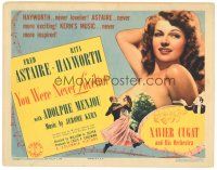 5m293 YOU WERE NEVER LOVELIER TC '42 sexiest Rita Hayworth close up & dancing with Fred Astaire!