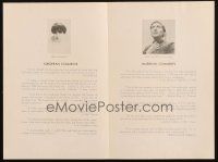 5m176 PASSION OF JOAN OF ARC program + postcard '29 by Carl Theodor Dreyer, Maria Falconetti