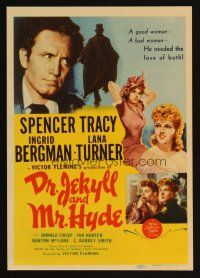 5m181 DR. JEKYLL & MR. HYDE mini WC '41 Spencer Tracy as half-man, half-monster, different!