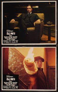 5m412 GODFATHER PART II 8 LCs '74 Al Pacino in Francis Ford Coppola classic crime sequel!